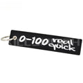 Real Quick - Motorcycle Keychain - 0-100 REAL QUICK