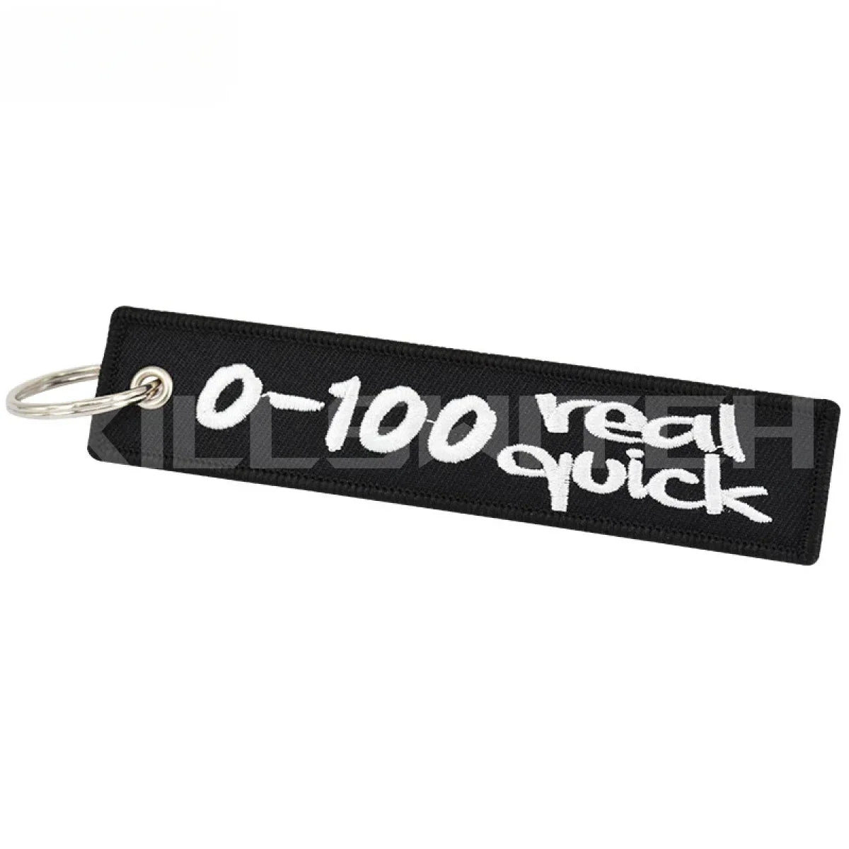 Real Quick - Motorcycle Keychain - 0-100 REAL QUICK