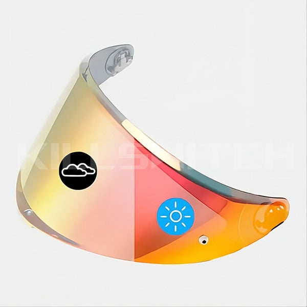 Red Photochromic Visor for AGV K6 / K6S