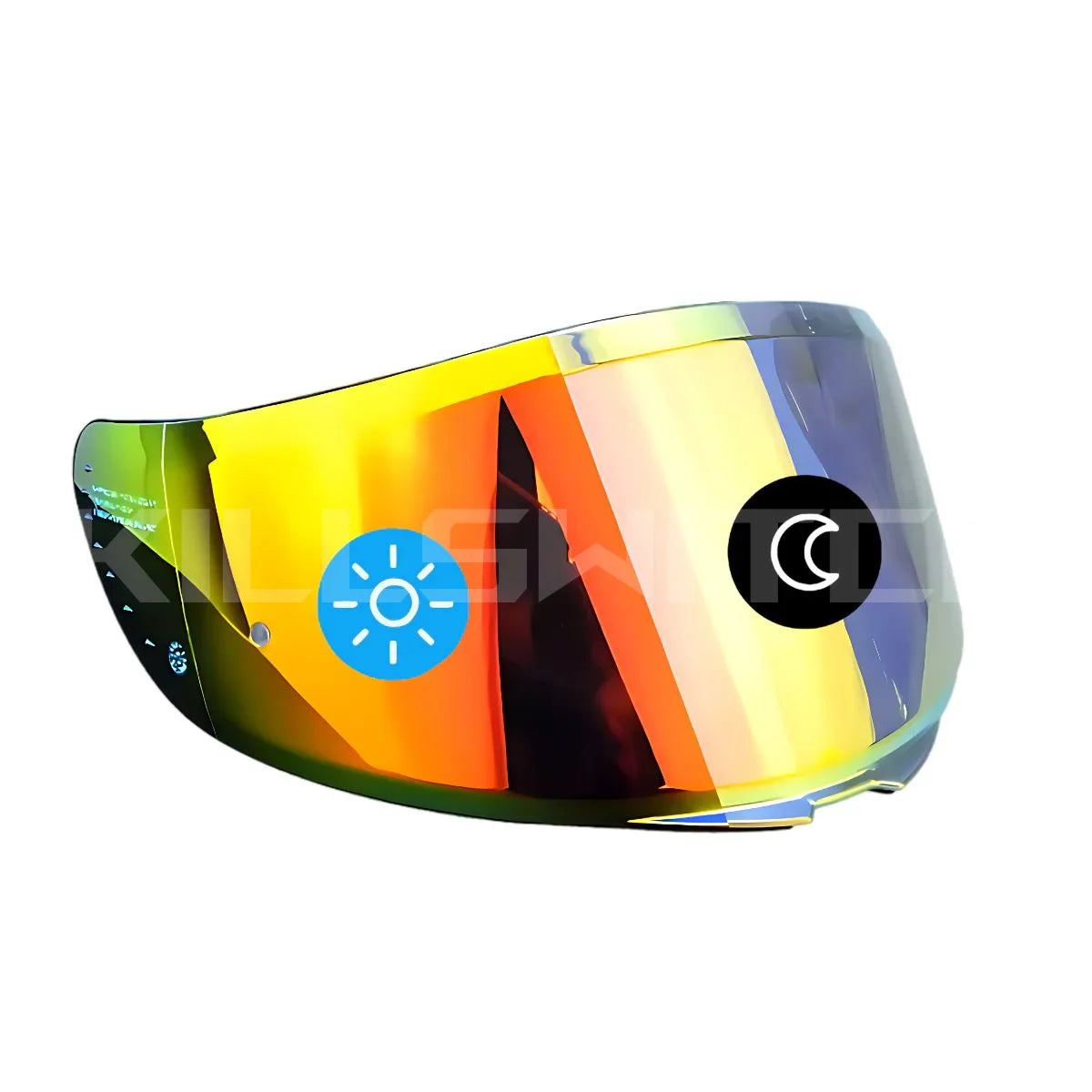 Red Photochromic Visors for MT-V-28B