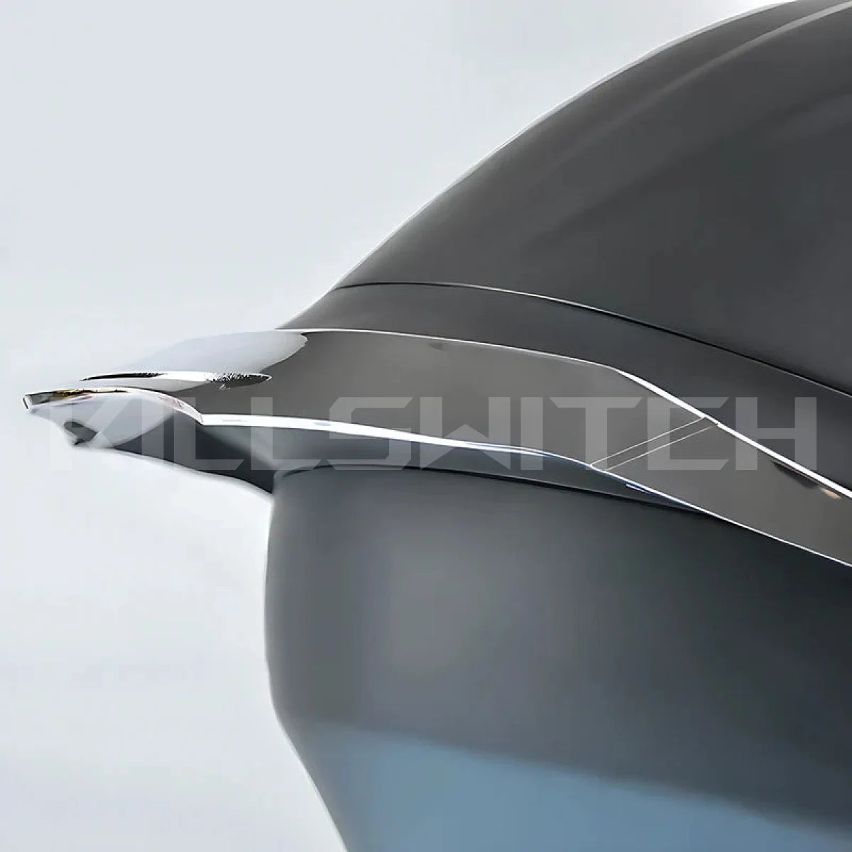 Retrofit Spoiler for AGV K1 / K1S - Electro Silver