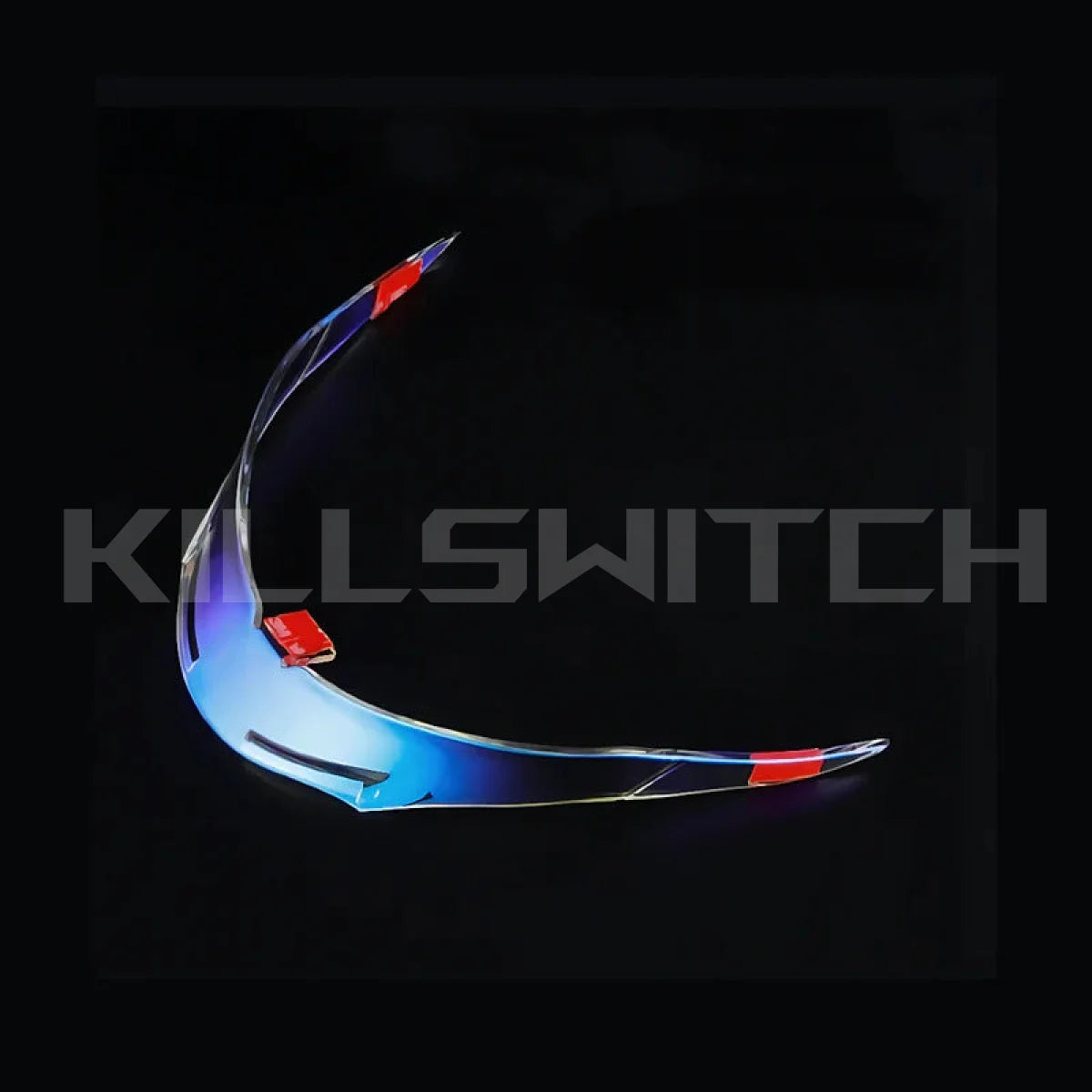 Retrofit Spoiler for AGV K1 / K1S - Night Clear Blue