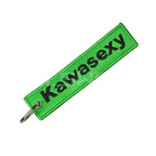 Sportbike Rider Motorcycle Keychain - A