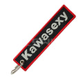Sportbike Rider Motorcycle Keychain - G