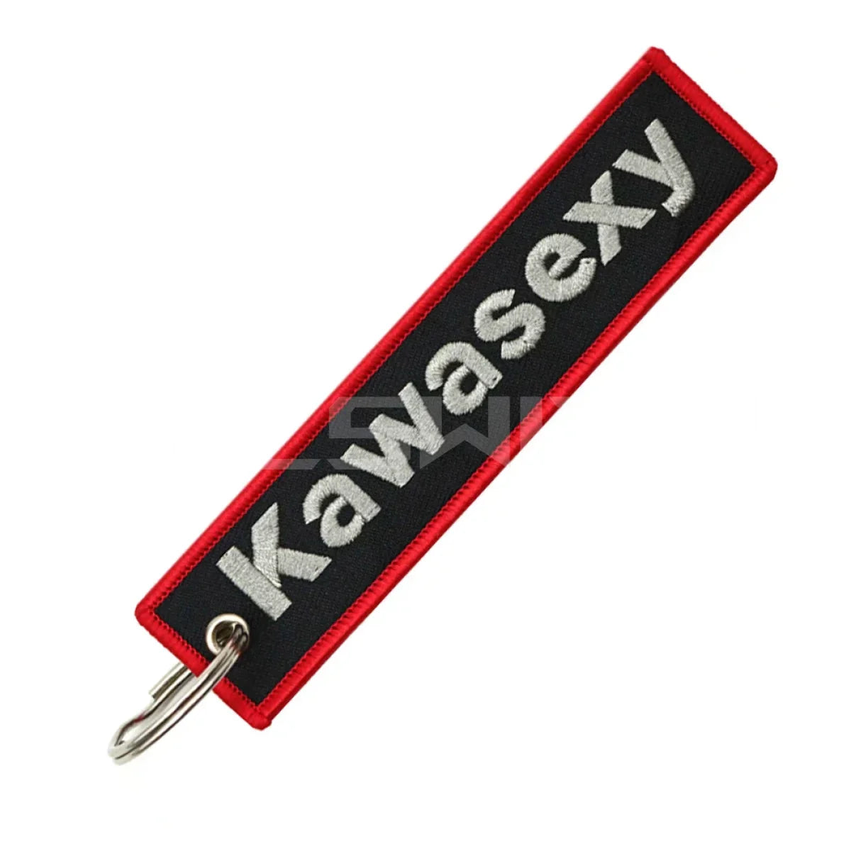 Sportbike Rider Motorcycle Keychain - G