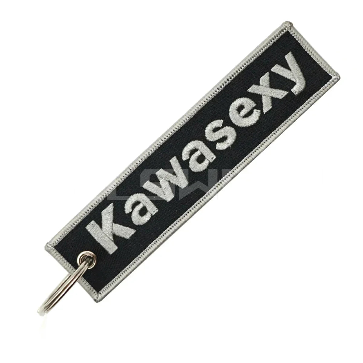 Sportbike Rider Motorcycle Keychain - H