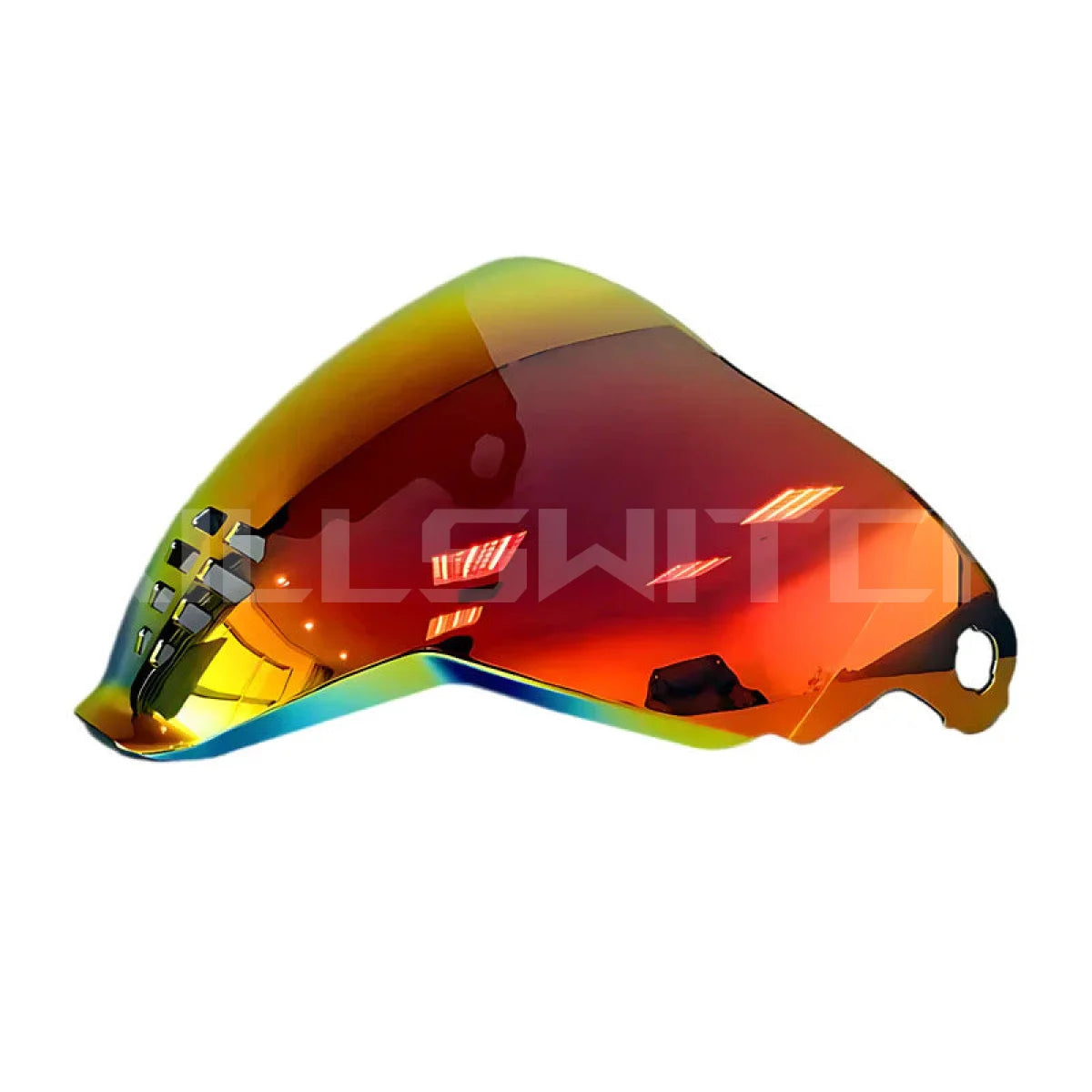 Visor for ICON Airflite - Red/Gold