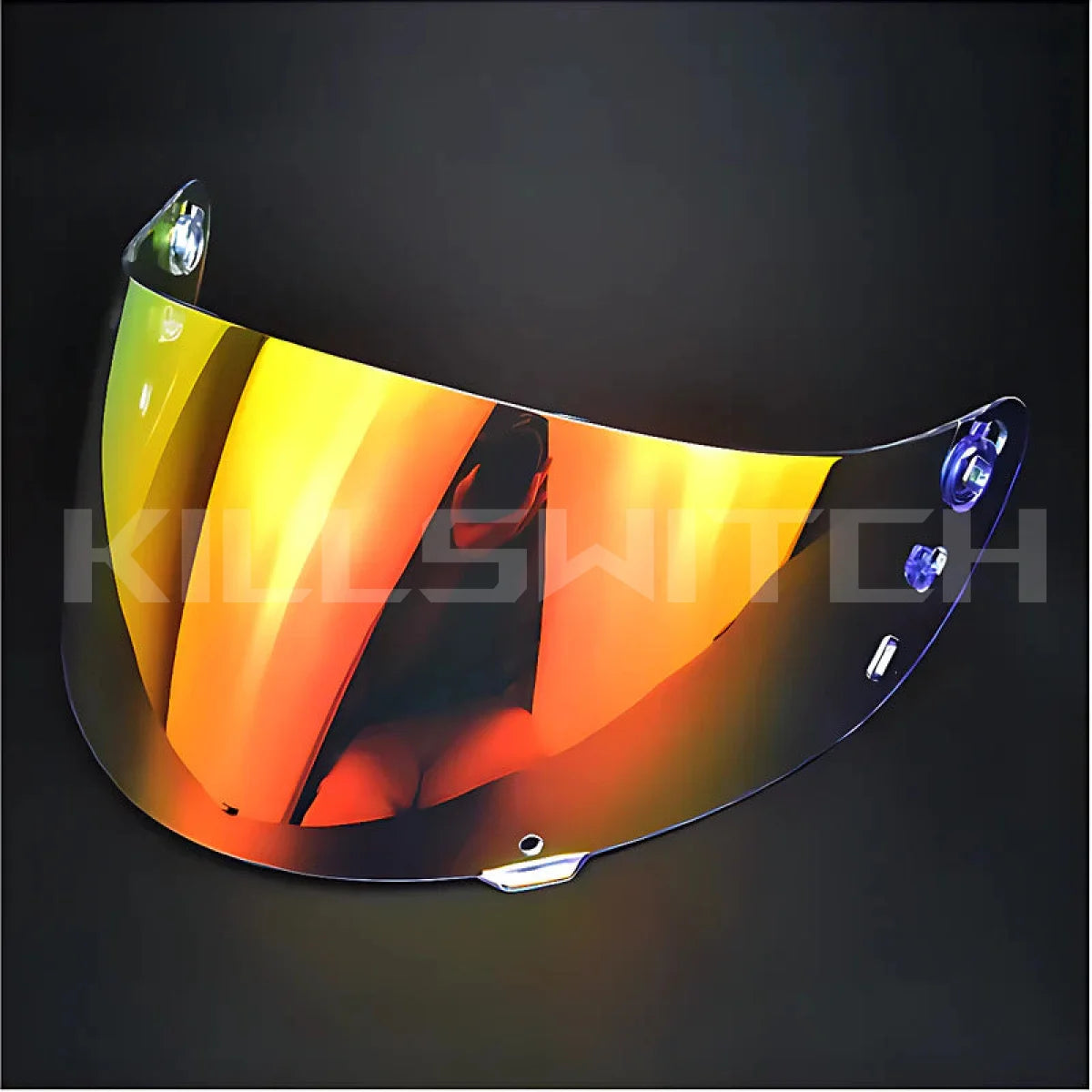 Visor for ICON IC-04 Airframe Pro / Airmada - Night Clear Red