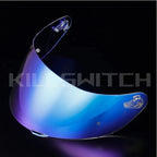 Visors for AGV K1S / K3SV - Night Clear Blue