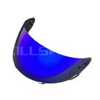 Visors for BELL Qualifier DLXVortex Revolver RS-1 RS-2Click Release - Dark Blue