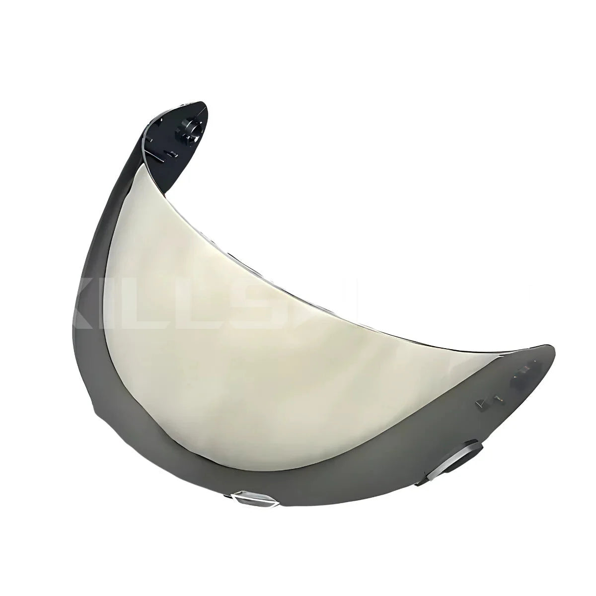 Visors for BELL Qualifier DLXVortex Revolver RS-1 RS-2Click Release - Electro Silver