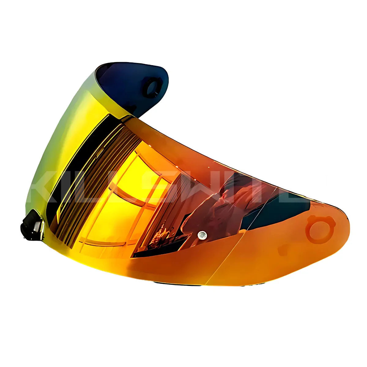 Visor for HJC HJ-31 I70 I10 - Red/Gold