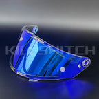 Visors for KYT NZ RACE NXR NFR NX - Night Clear Blue