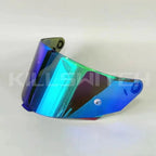 Visors for KYT TT COURSE - Green/Blue