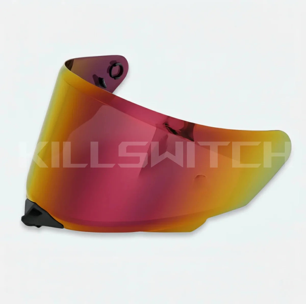 Visors for KYT TT REVO - Red/Gold