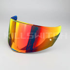 Visors for LS2 / FF320 / FF353 / FF328 / FF800 - Red/Gold