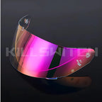 Visors for LS2 FF352 FF351 FF369 FF384 - Night Clear Pink