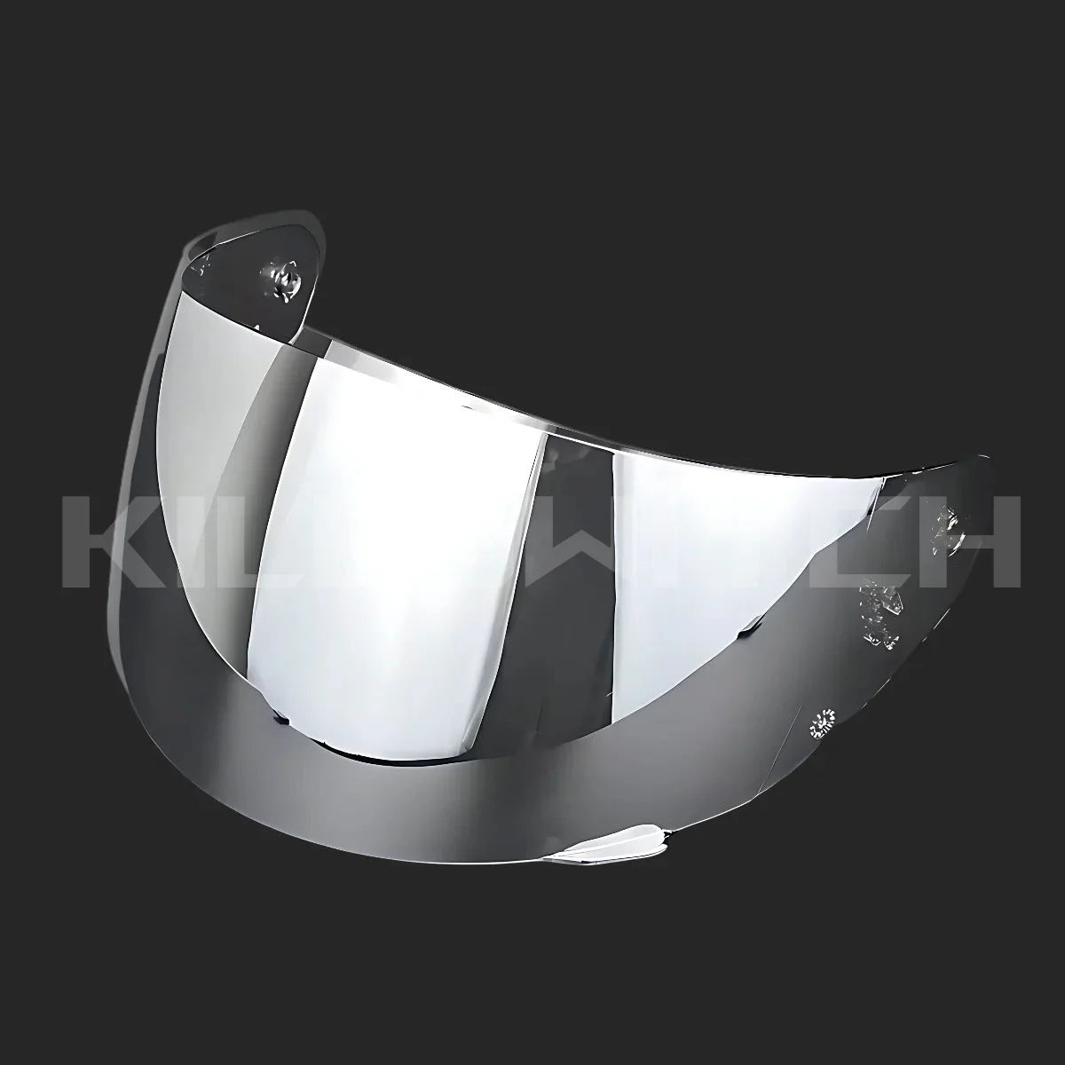 Visors for LS2 FF352 FF351 FF369 FF384 - Night Clear Silver