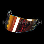 Visors for LS2 FF358 FF396 - Night Clear Red