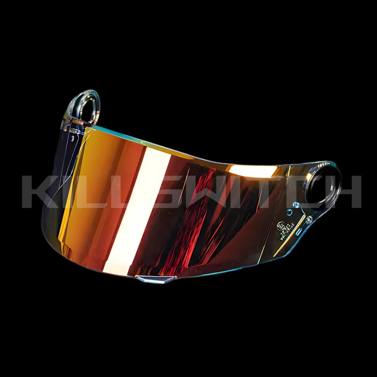 Visors for LS2 FF358 FF396 - Night Clear Red