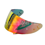 Visor for SHOEI X12/CW-1/Qwest/RF-1100/XR-1100/X-Spirit 2 - Red/Gold