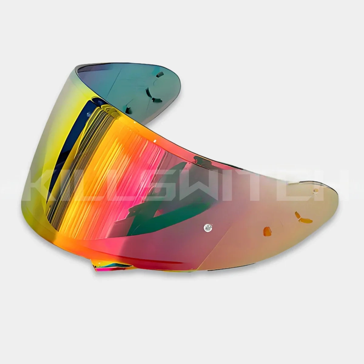 Visor for SHOEI X14Z7CWR-1NXRRF-1200RF-SR - Red/Gold