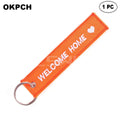 Welcome Home - Motorcycle Keychain - PK0048