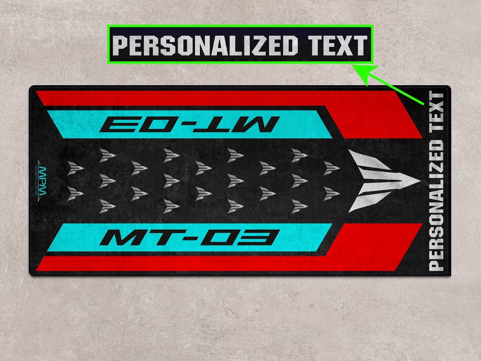 MPM Motorcycle Mat for Yamaha MT-03 - MM7121