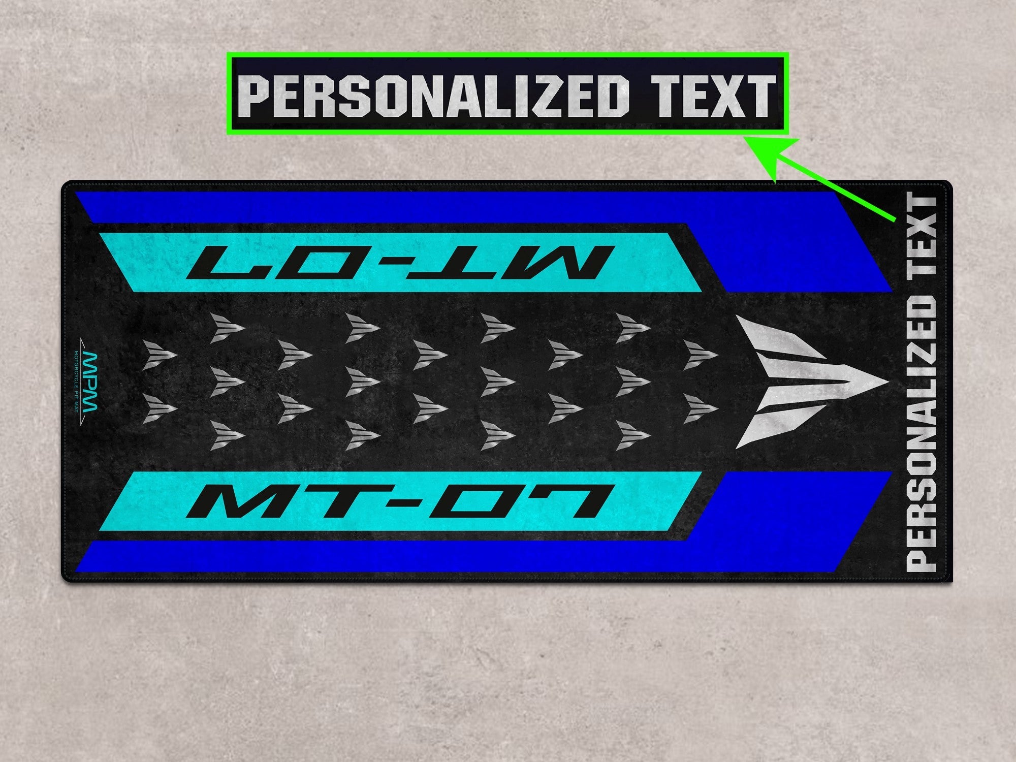 MPM Motorcycle Mat for Yamaha MT-07 - MM7119